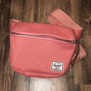 Herschel pink fanny pack